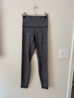 lululemon athletica Heathered Charcoal Leggings